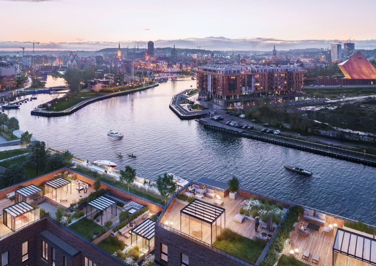 Riverside Apartments Nadmotlawie - Gym & Sauna, Free Parking Гданськ Екстер'єр фото